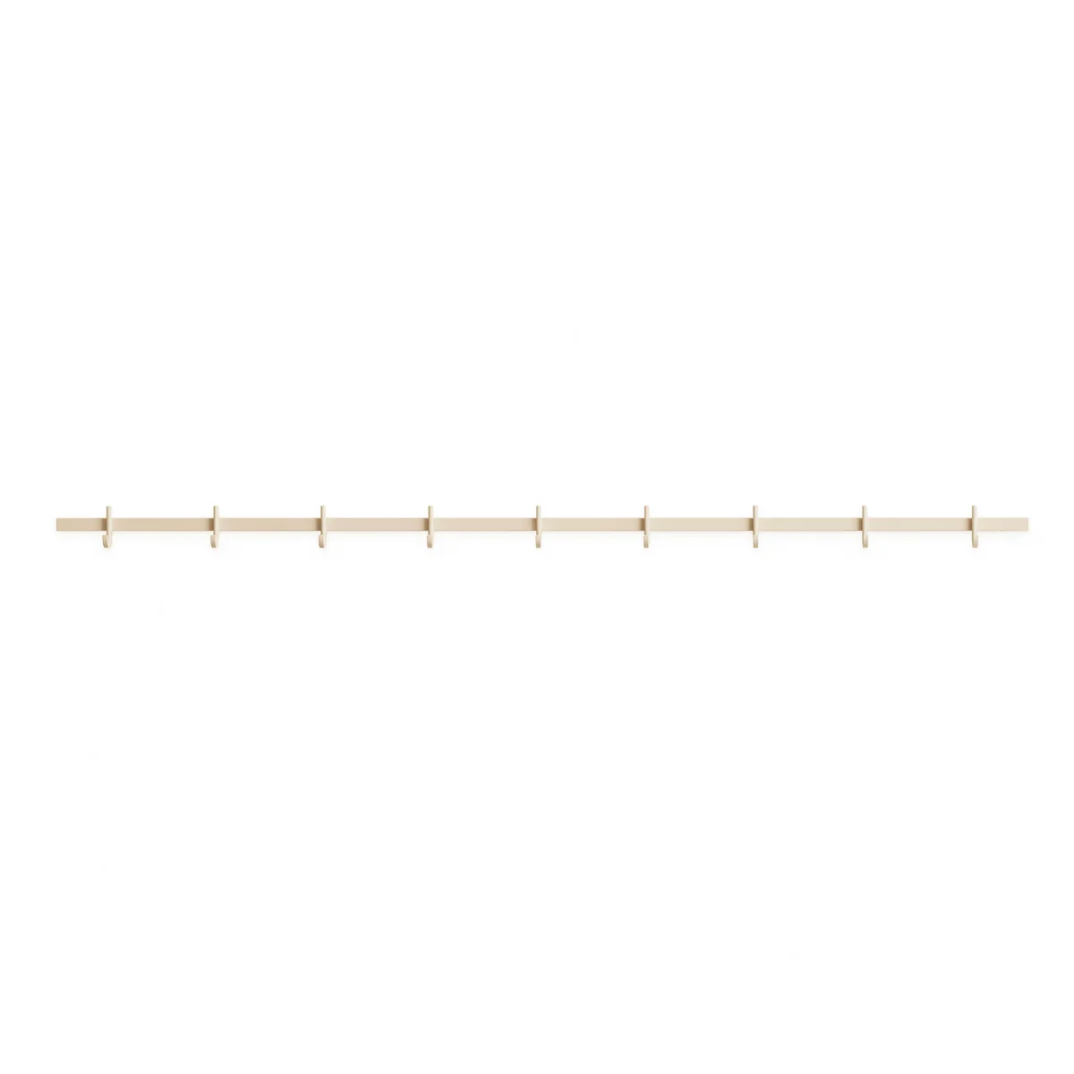 String - Relief Barre à crochets, grande, 123 cm, frêne String - Relief Barre à crochets, grande, 123 cm, frêne