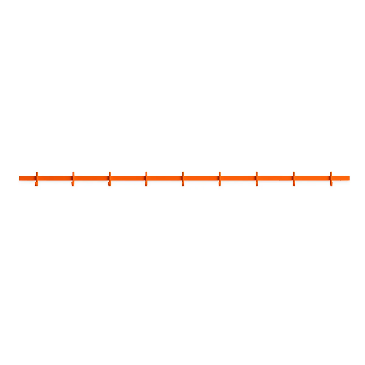 String - Relief Barre à crochets, grande, 123 cm, orange String - Relief Barre à crochets, grande, 123 cm, orange