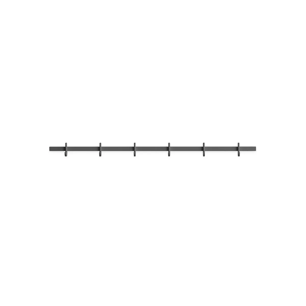 String - Relief Barre à crochets, moyenne, 82 cm, grise