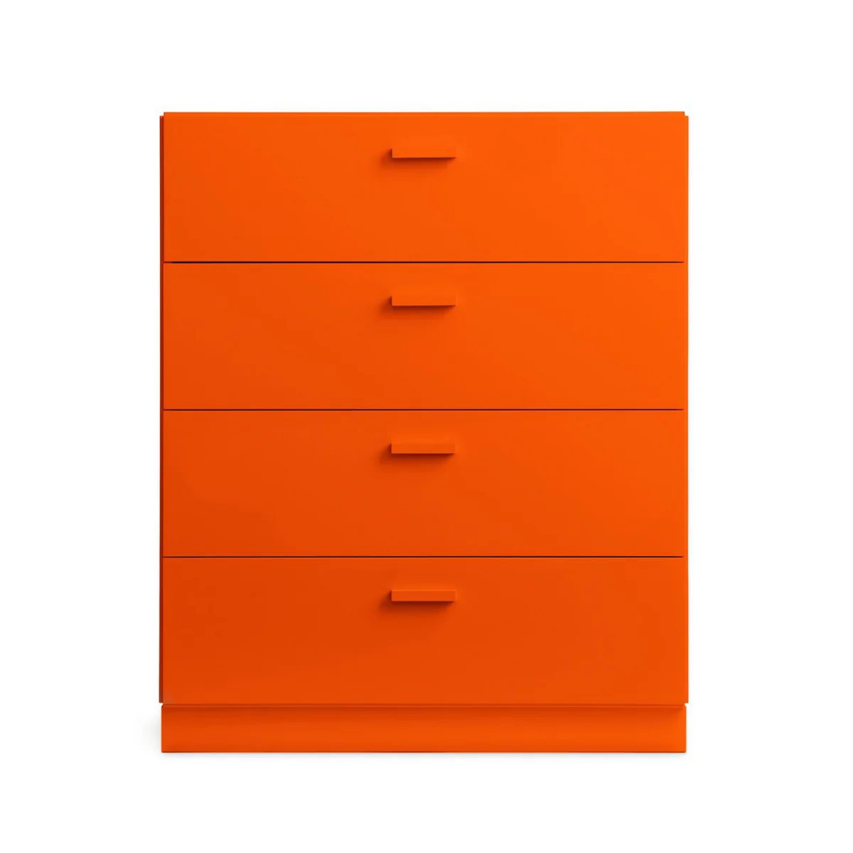 String - Relief Commode avec socle, large, 82 x 41 x 92,2 cm, orange String - Relief Commode avec socle, large, 82 x 41 x 92,2 cm, orange