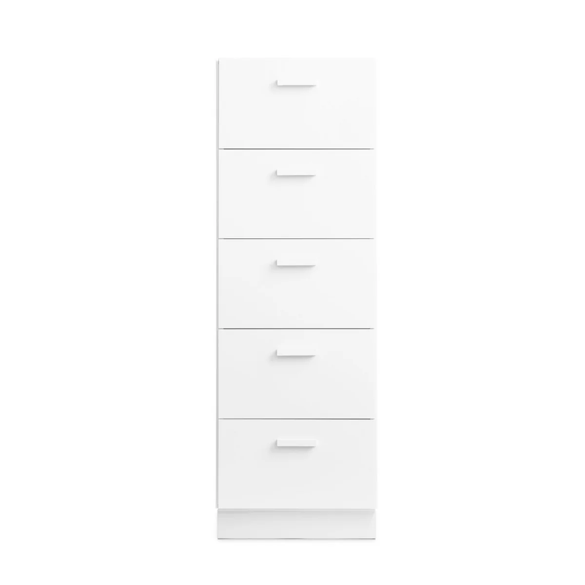 String - Relief Commode avec socle, haute, 41 x 41 x 115 cm, blanc String - Relief Commode avec socle, haute, 41 x 41 x 115 cm, blanc