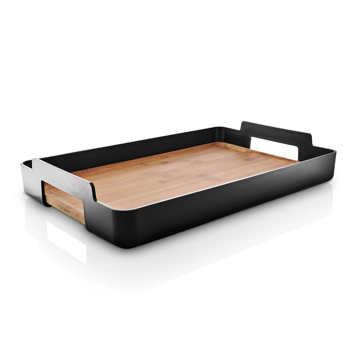 Eva Solo - Nordic Kitchen Plateau de service rectangulaire, bambou / noir Eva Solo - Nordic Kitchen Plateau de service rectangulaire, bambou / noir