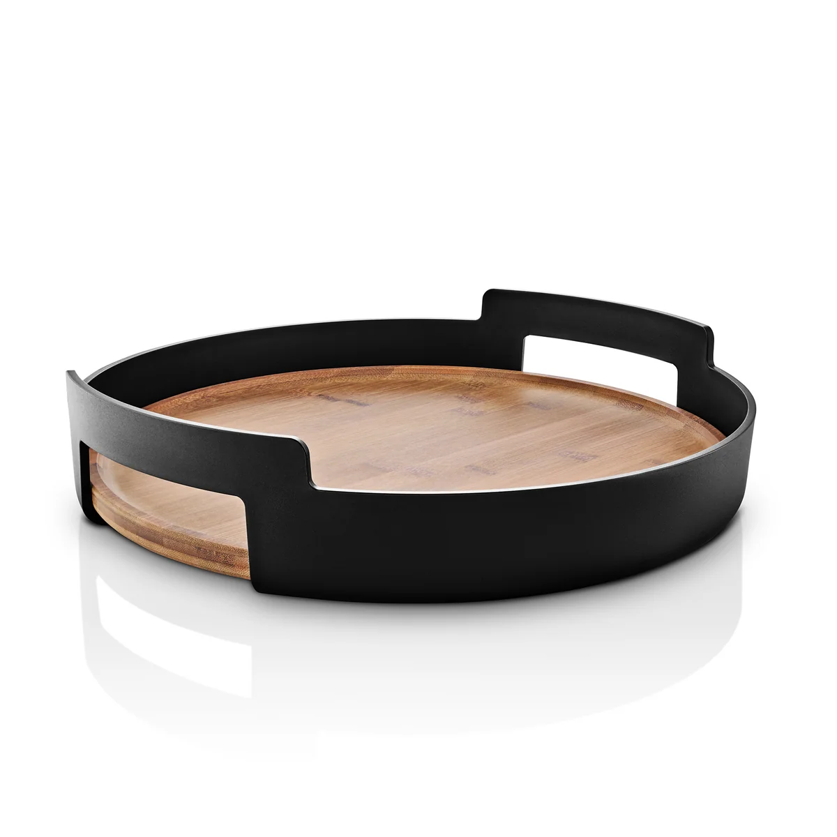 Eva Solo - Nordic Kitchen Plateau de service rond, bambou / noir Eva Solo - Nordic Kitchen Plateau de service rond, bambou / noir
