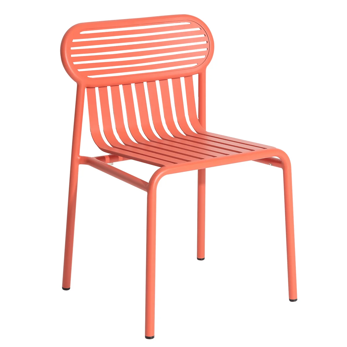 Petite Friture - Week-End Outdoor Chaise, corail Petite Friture - Week-End Outdoor Chaise, corail