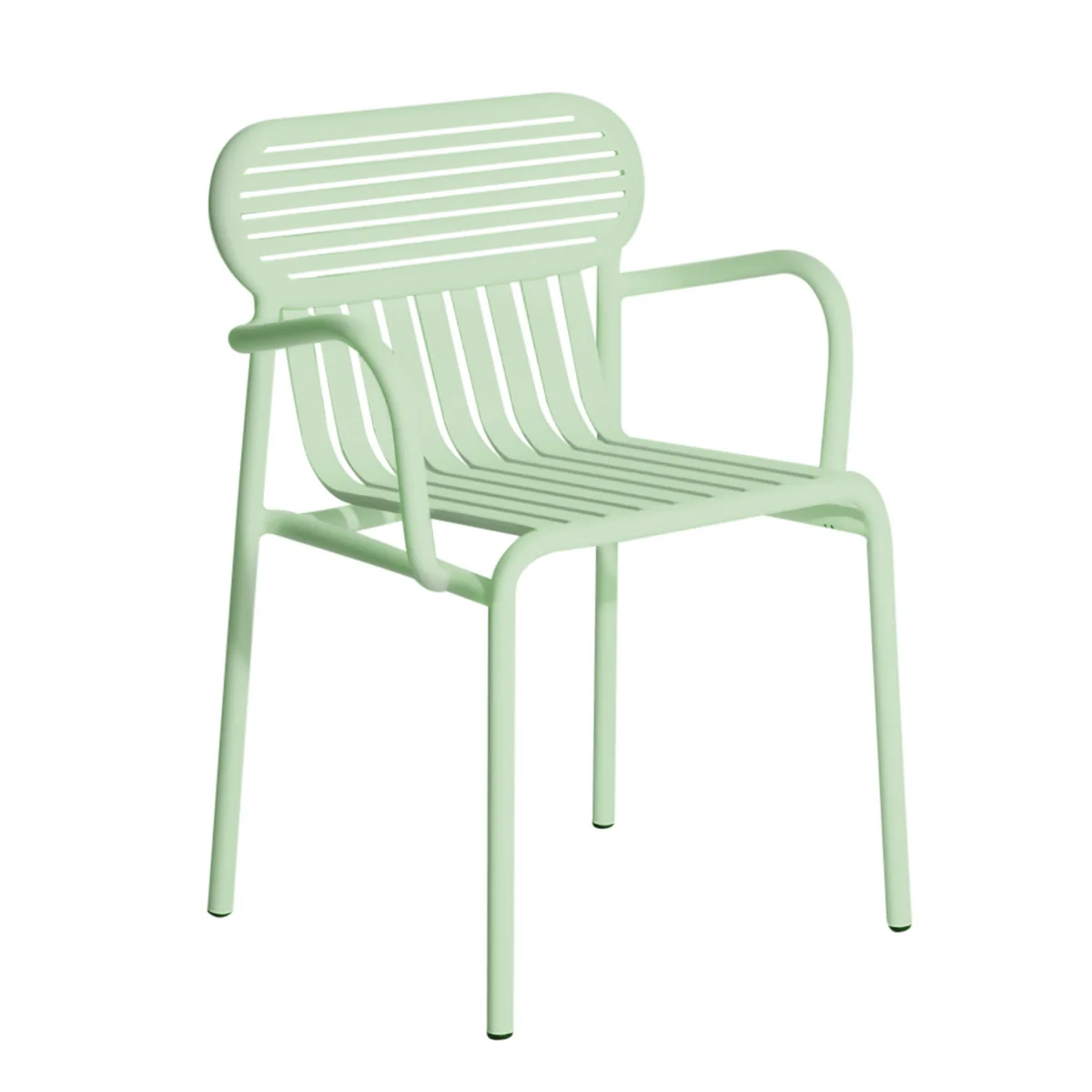 Petite Friture - Week-End Bridge Chaise Outdoor, vert pastel Petite Friture - Week-End Bridge Chaise Outdoor, vert pastel