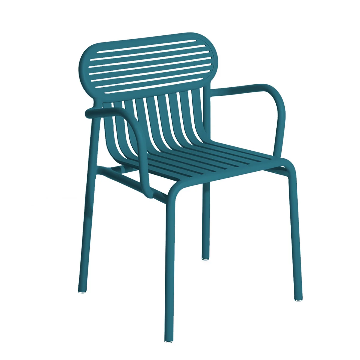 Petite Friture - Week-End Bridge Chaise Outdoor, bleu océan
