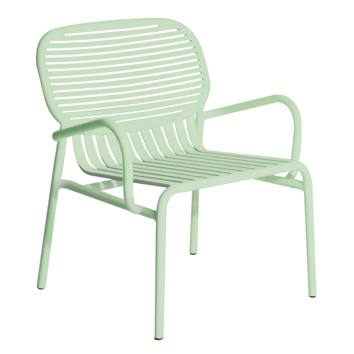 Petite Friture - Week-End Outdoor Fauteuil, vert pastel