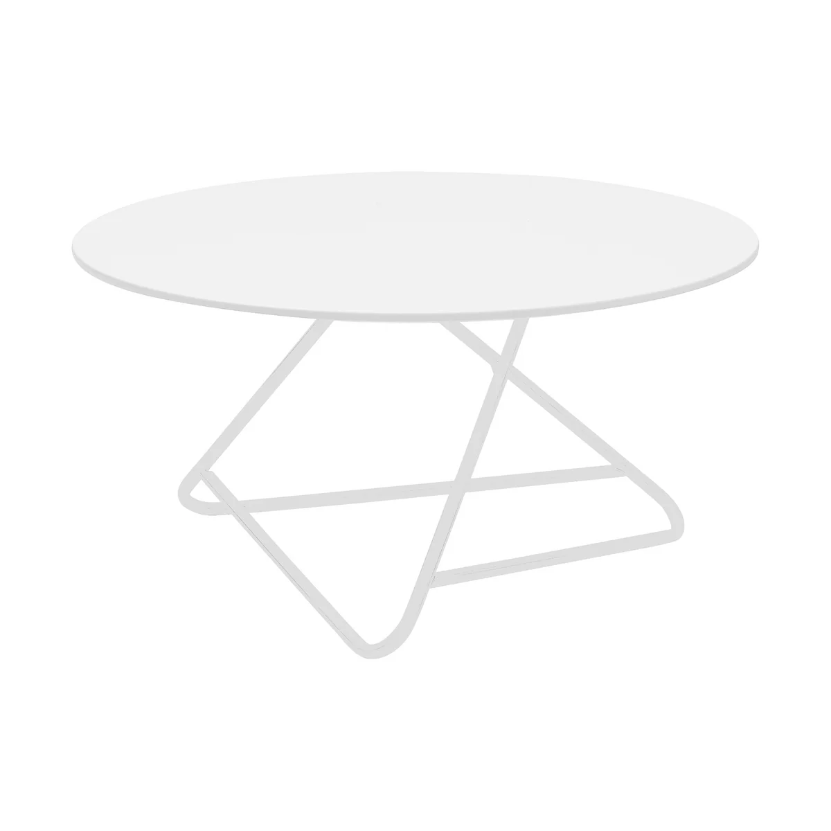 Softline - Tribeca Table d'appoint, small, laquée blanc