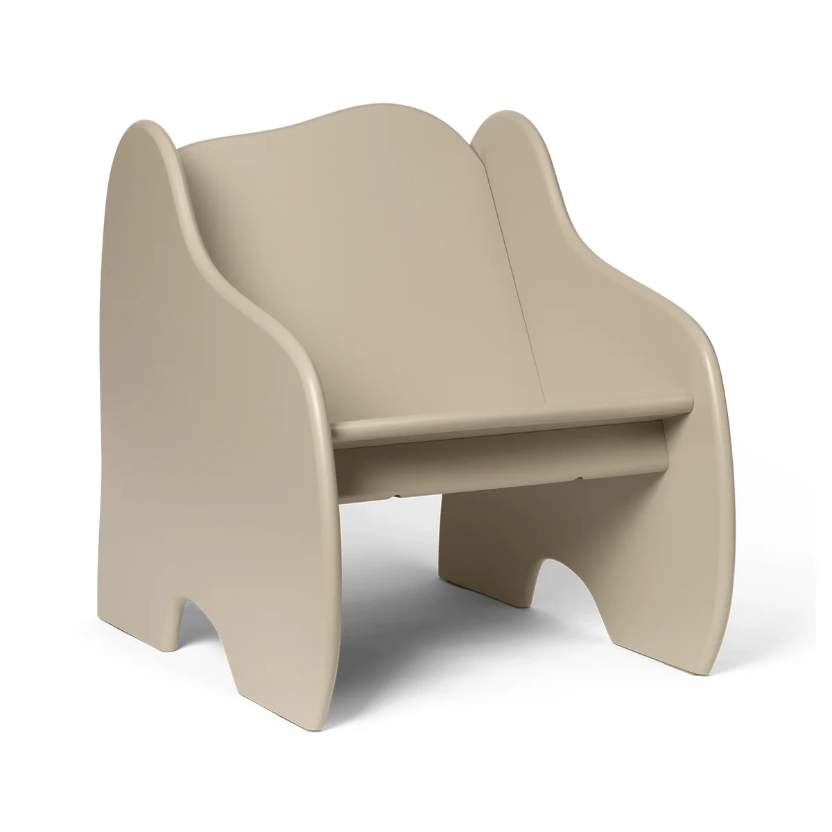 Ferm Living - Slope Fauteuil pour enfant, cachemire Ferm Living - Slope Fauteuil pour enfant, cachemire