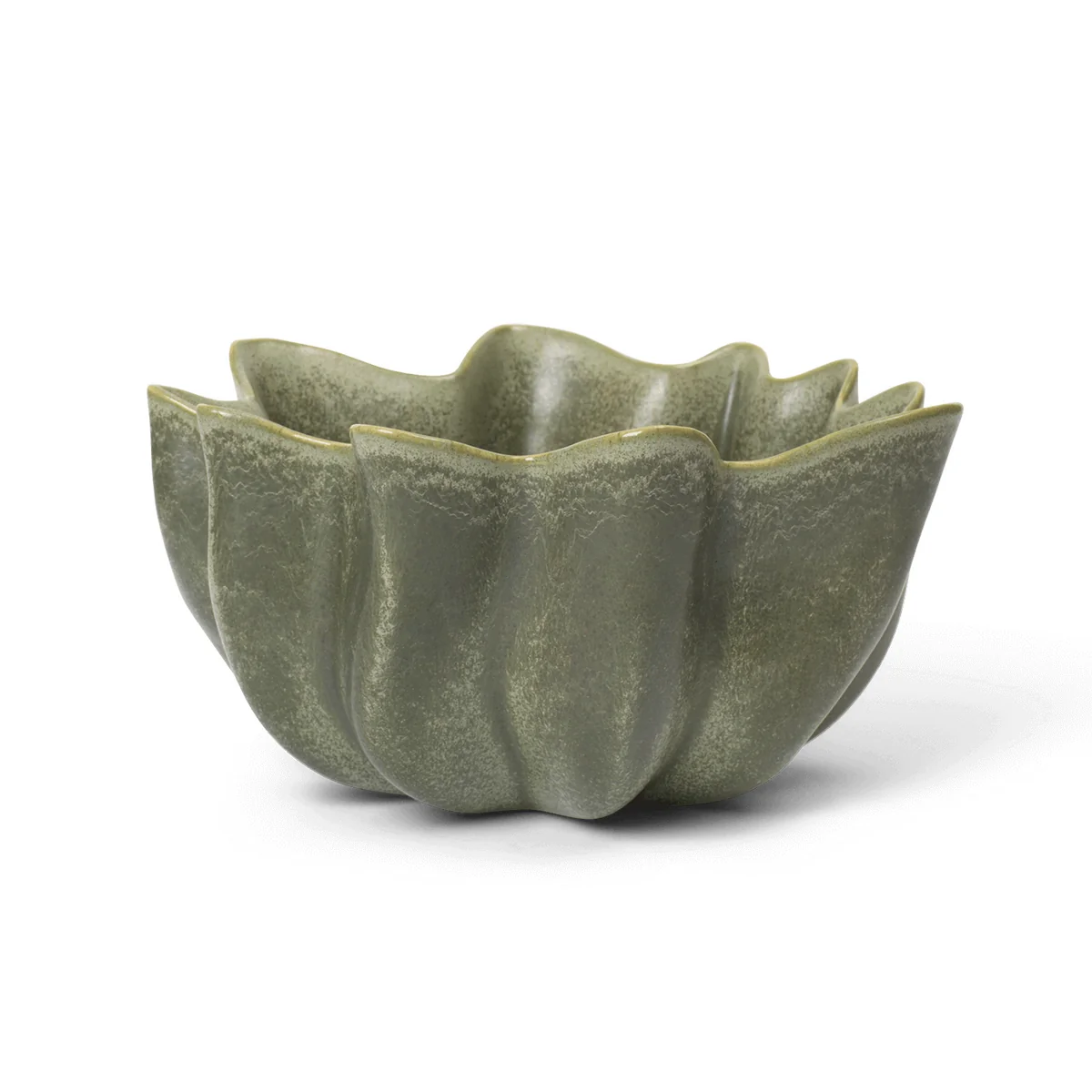 Ferm Living - Nium Bol, Ø 36 cm, dark sage Ferm Living - Nium Bol, Ø 36 cm, dark sage