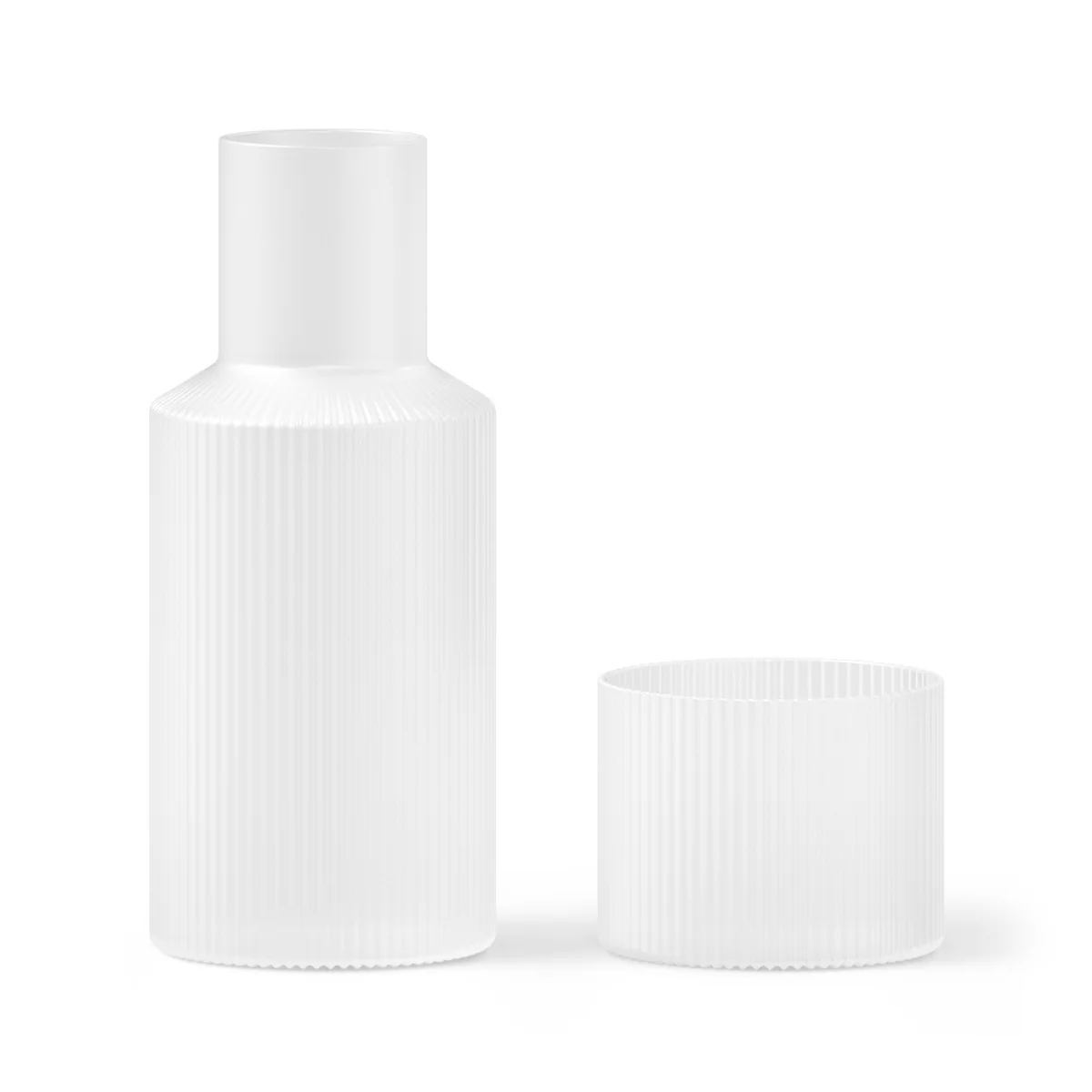 Ferm Living - Ripple Set de carafes, petit / frosted Ferm Living - Ripple Set de carafes, petit / frosted