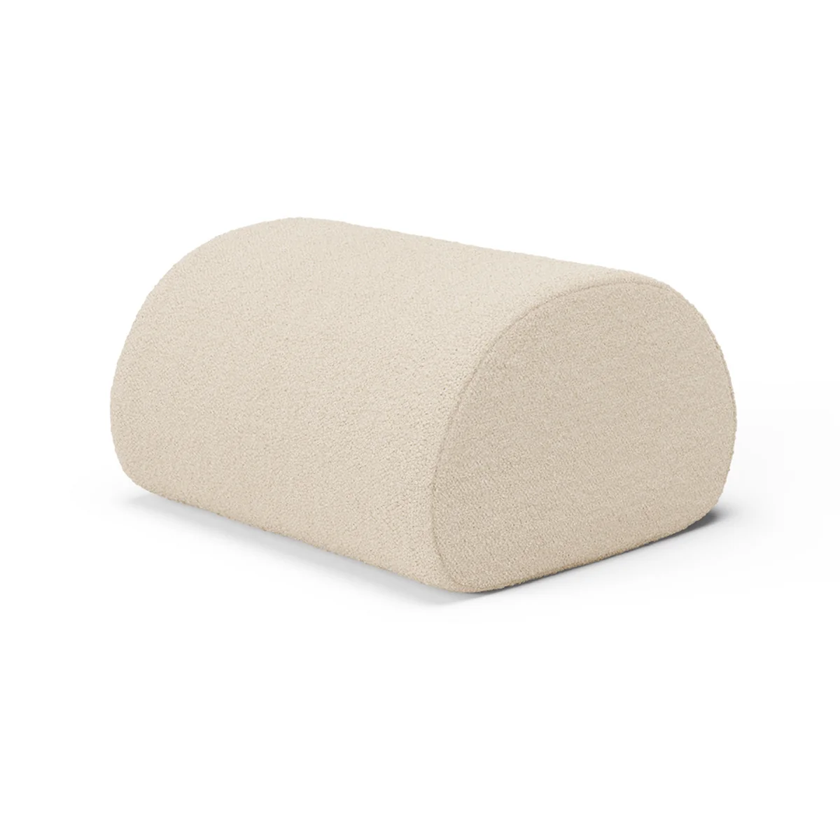 Ferm Living - Rouli Pouf, blanc cassé (Pure Bouclé)