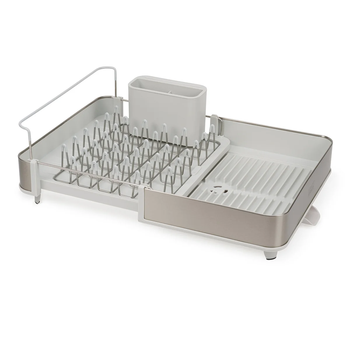 Joseph Joseph - Extend Steel Égouttoir extensible, acier inoxydable / light stone Joseph Joseph - Extend Steel Égouttoir extensible, acier inoxydable / light stone