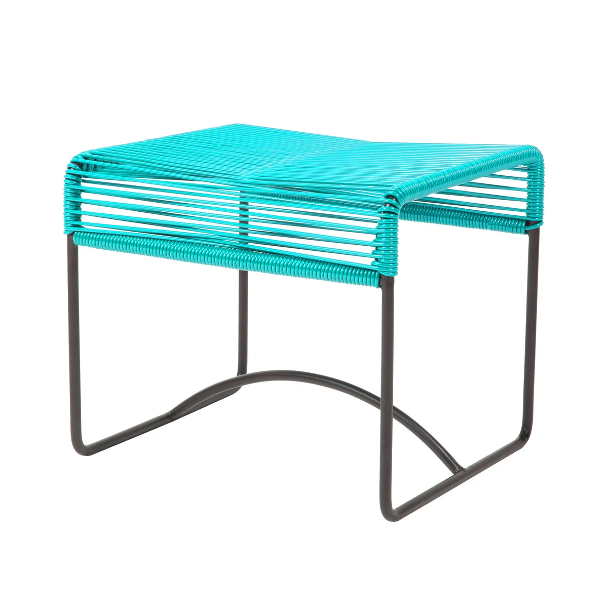 Acapulco Design - Acapulco Tabouret, aquaverde / noir Acapulco Design - Acapulco Tabouret, aquaverde / noir