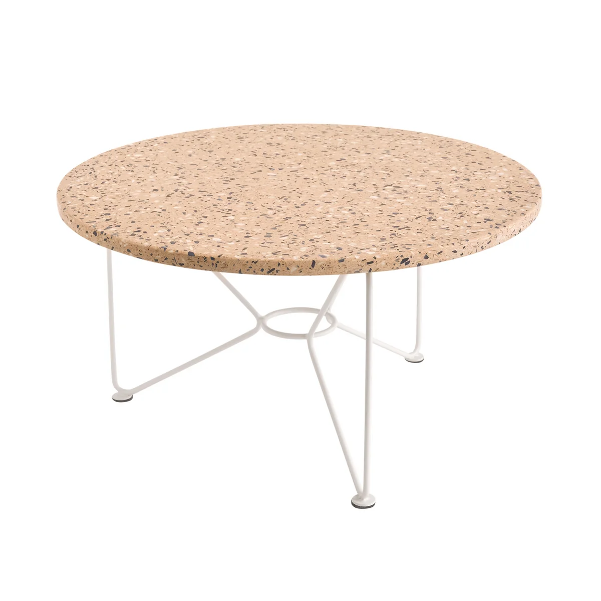 Acapulco Design - The Low Table, H 36 x Ø 65 cm, terrazzo / rosato Acapulco Design - The Low Table, H 36 x Ø 65 cm, terrazzo / rosato