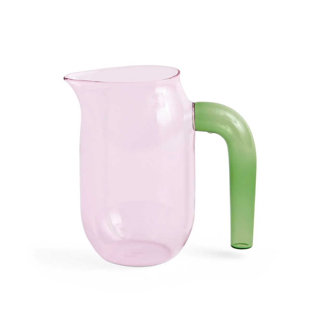 HAY - Pichet en verre small H 16 cm, rose HAY - Pichet en verre small H 16 cm, rose