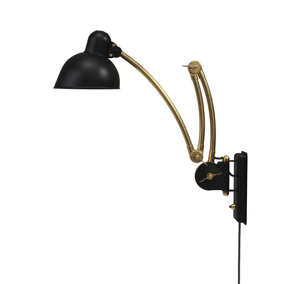 Fritz Hansen - KAISER idell 6559-W Applique murale, laiton / noir