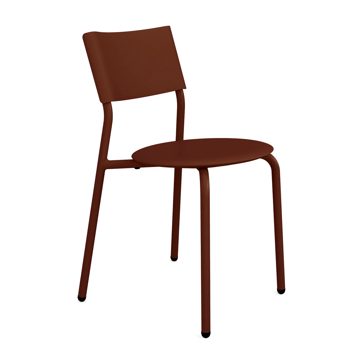 TipToe - Chaise de jardin SSDr, plastique recyclé / acier, brick red TipToe - Chaise de jardin SSDr, plastique recyclé / acier, brick red