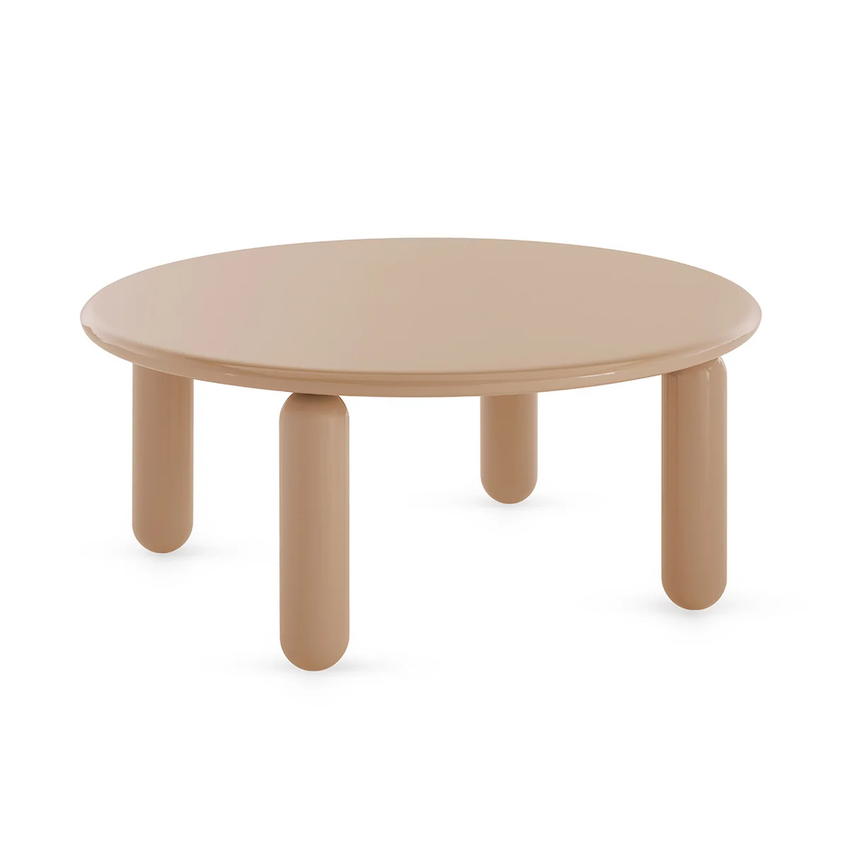 Kartell - Undique Mas Table d'appoint, Ø 85 cm, H 30 cm, poudre Kartell - Undique Mas Table d'appoint, Ø 85 cm, H 30 cm, poudre