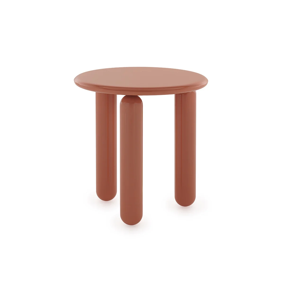 Kartell - Undique Mas Table d'appoint, Ø 48 cm, H 51 cm, orange Kartell - Undique Mas Table d'appoint, Ø 48 cm, H 51 cm, orange
