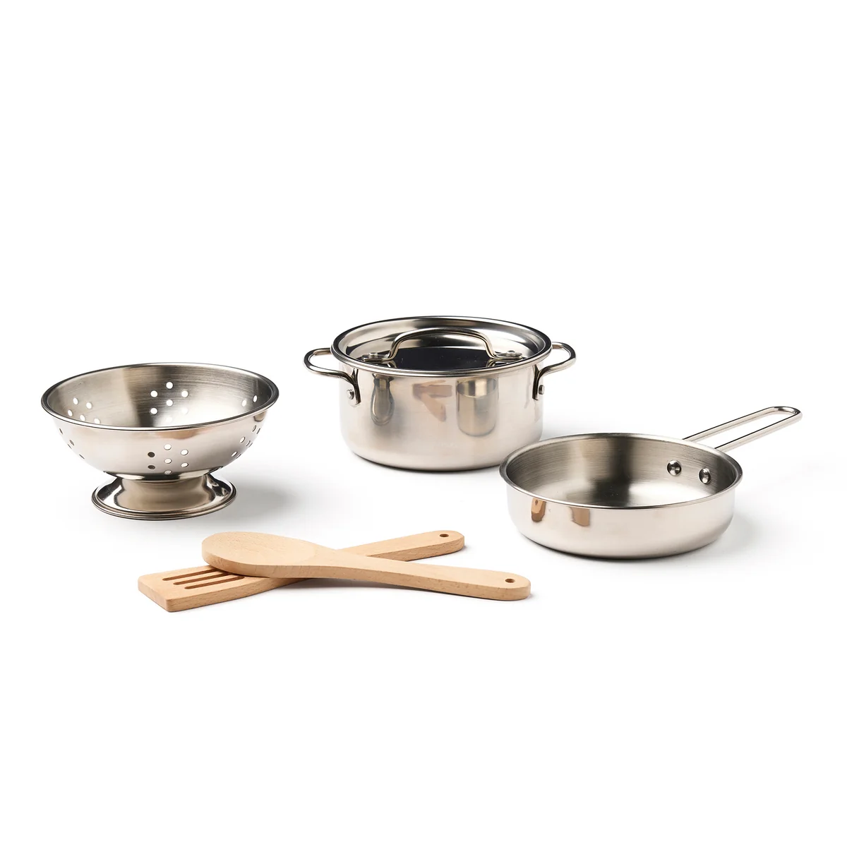 Kids Concept - Kid's Hub Set de casseroles et poêles, gris