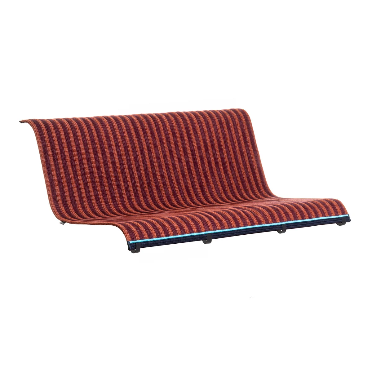 Magis - South Housse de siège pour banc de jardin, rouge / orange Magis - South Housse de siège pour banc de jardin, rouge / orange