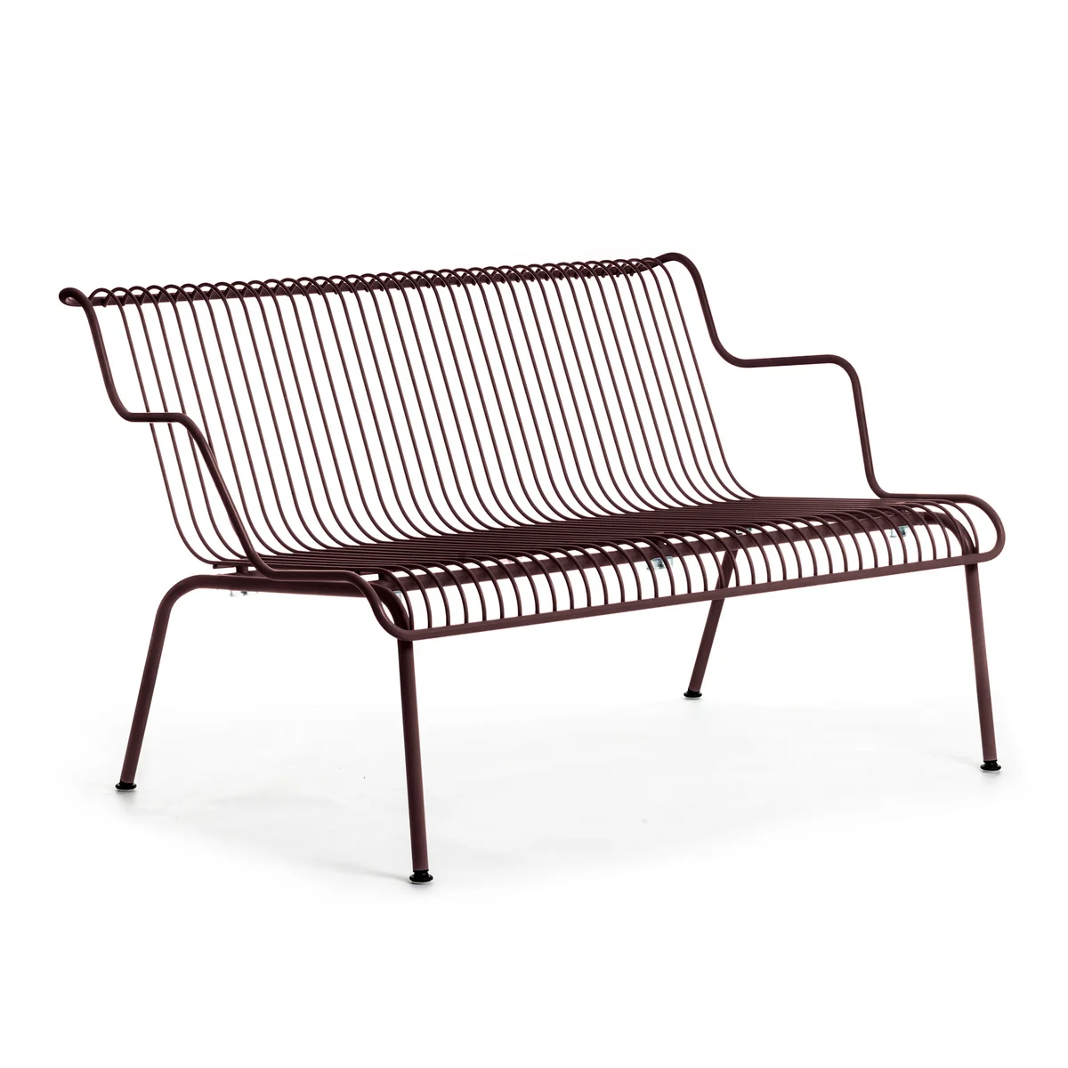 Magis - South Banc de jardin bas, bordeaux