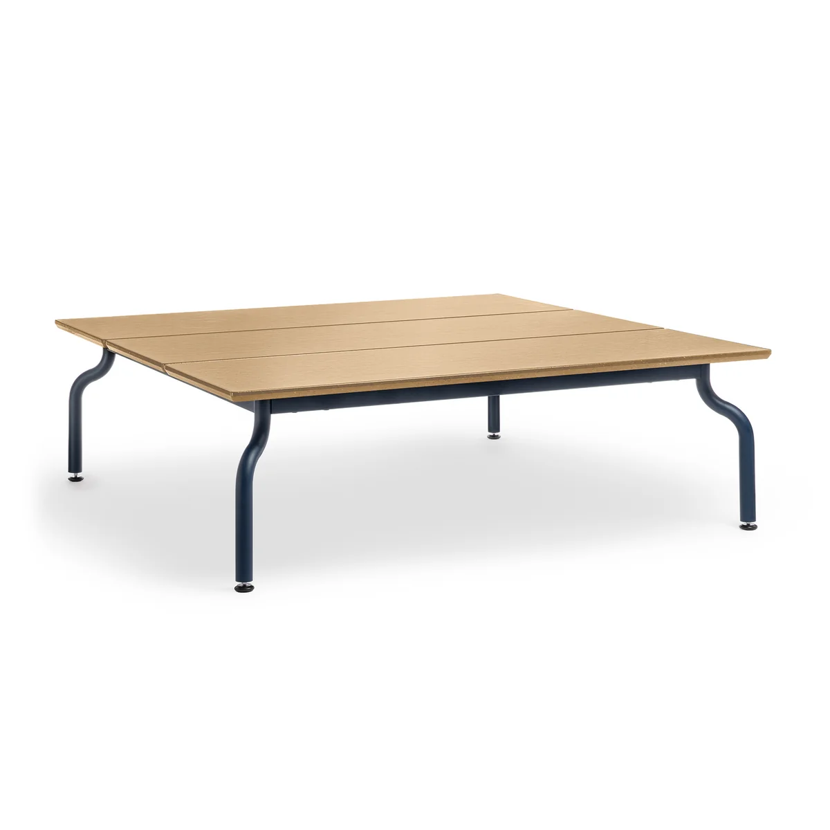 Magis - South Table de jardin basse, 120 x 120 cm, teck / bleu nuit Magis - South Table de jardin basse, 120 x 120 cm, teck / bleu nuit