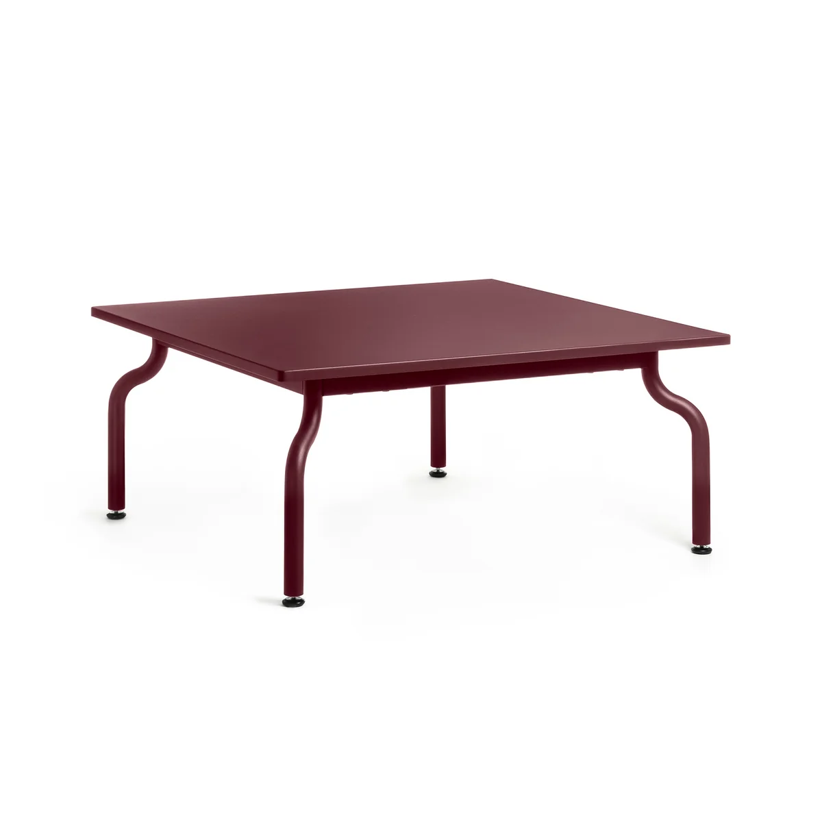 Magis - South Table de jardin basse, 90 x 90 cm, bordeaux Magis - South Table de jardin basse, 90 x 90 cm, bordeaux