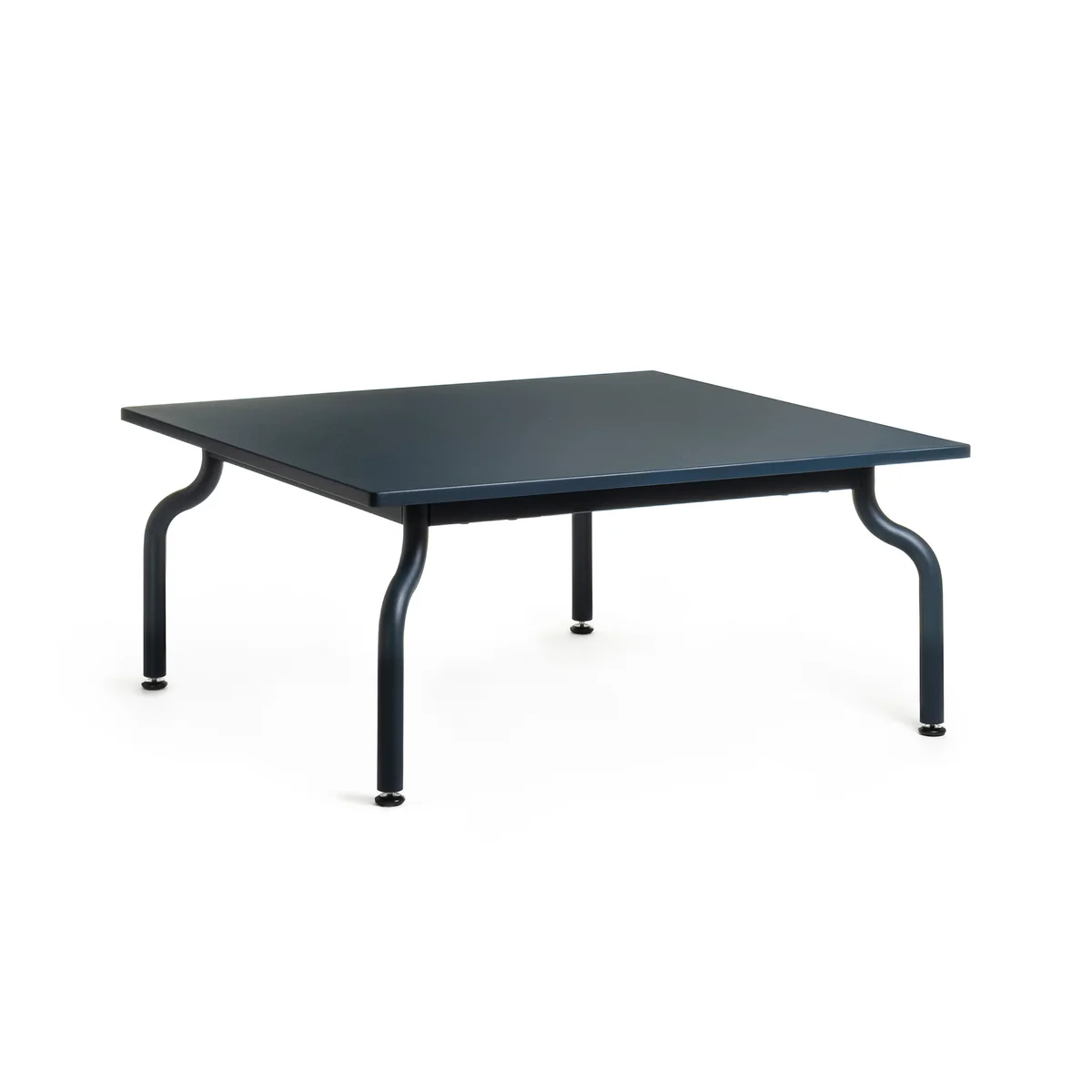 Magis - South Table de jardin basse, 90 x 90 cm, bleu nuit