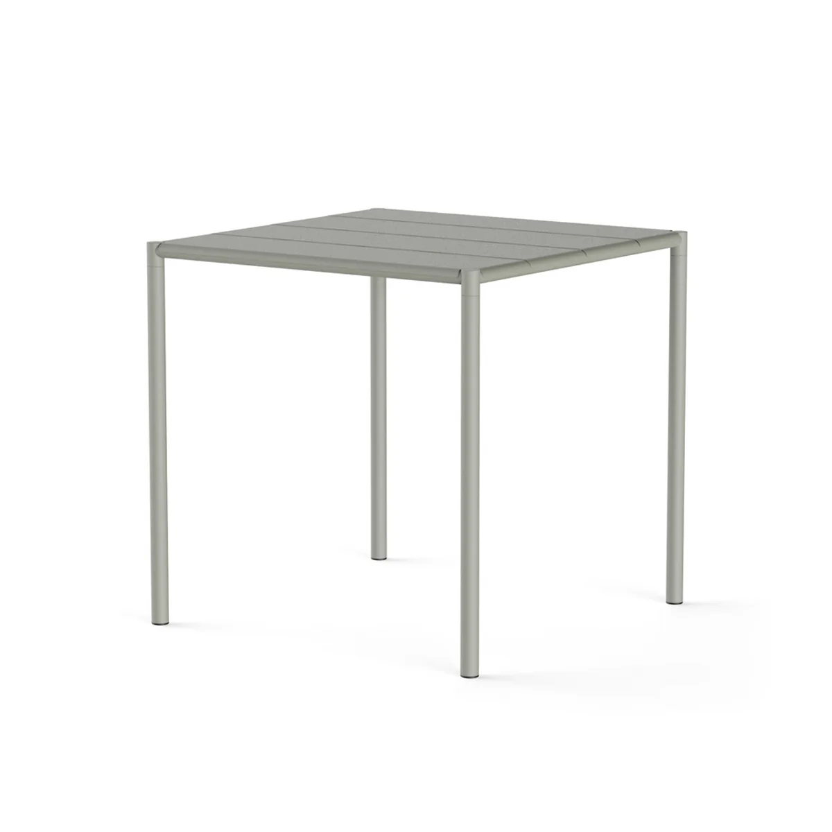 NINE - Sine Table de jardin, 75,5 x 75,5 cm, grise NINE - Sine Table de jardin, 75,5 x 75,5 cm, grise