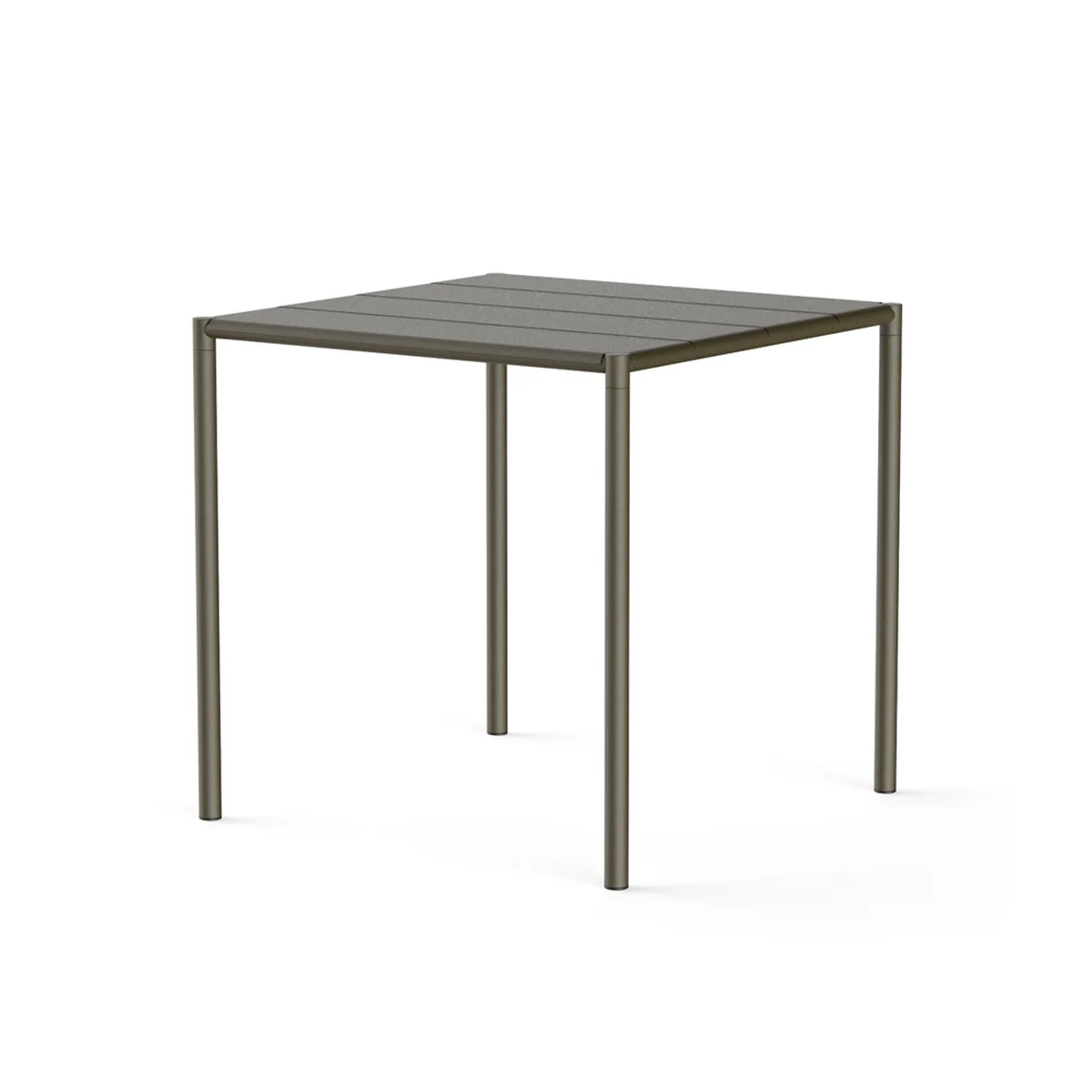 NINE - Sine Table de jardin, 75,5 x 75,5 cm, vert foncé NINE - Sine Table de jardin, 75,5 x 75,5 cm, vert foncé