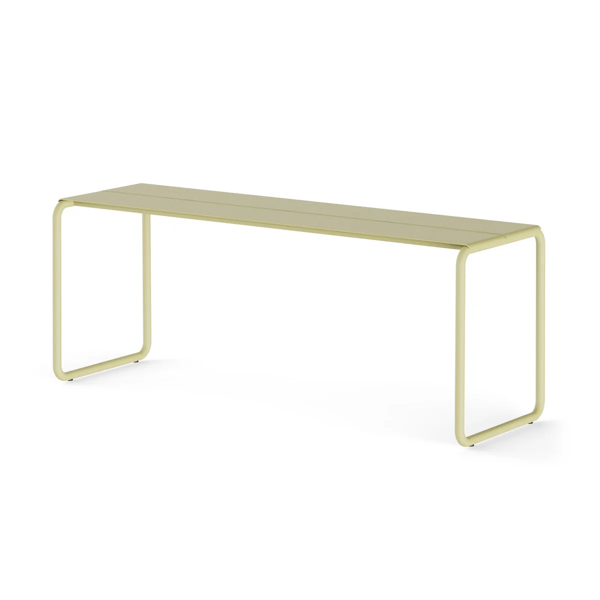 NINE - Sine Banc de jardin, jaune NINE - Sine Banc de jardin, jaune