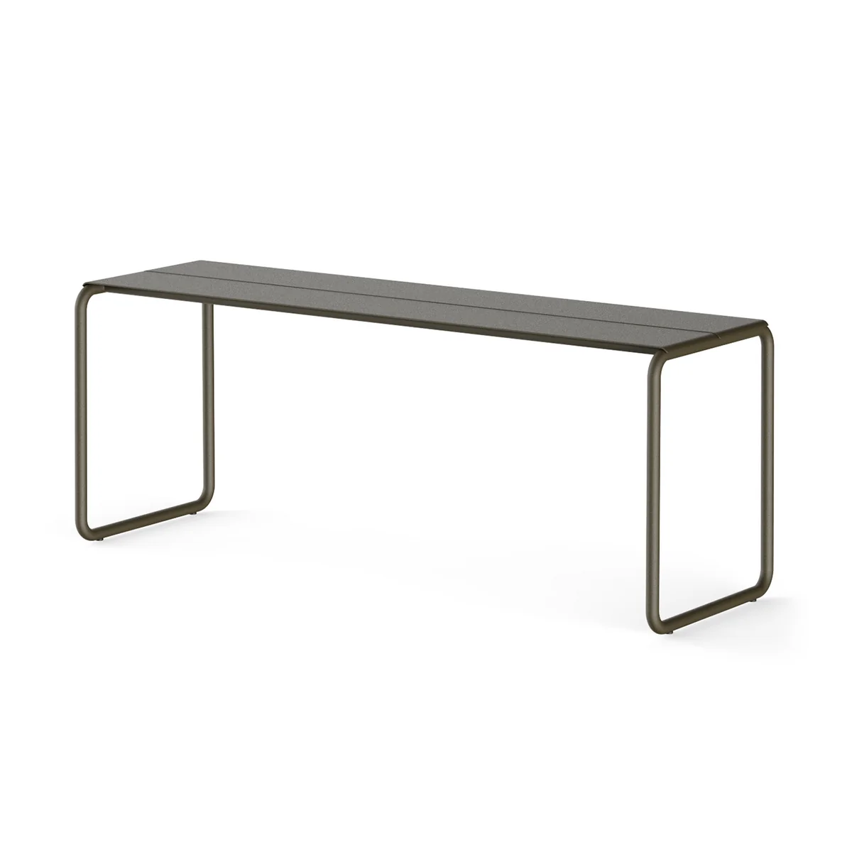NINE - Sine Banc de jardin, vert foncé NINE - Sine Banc de jardin, vert foncé