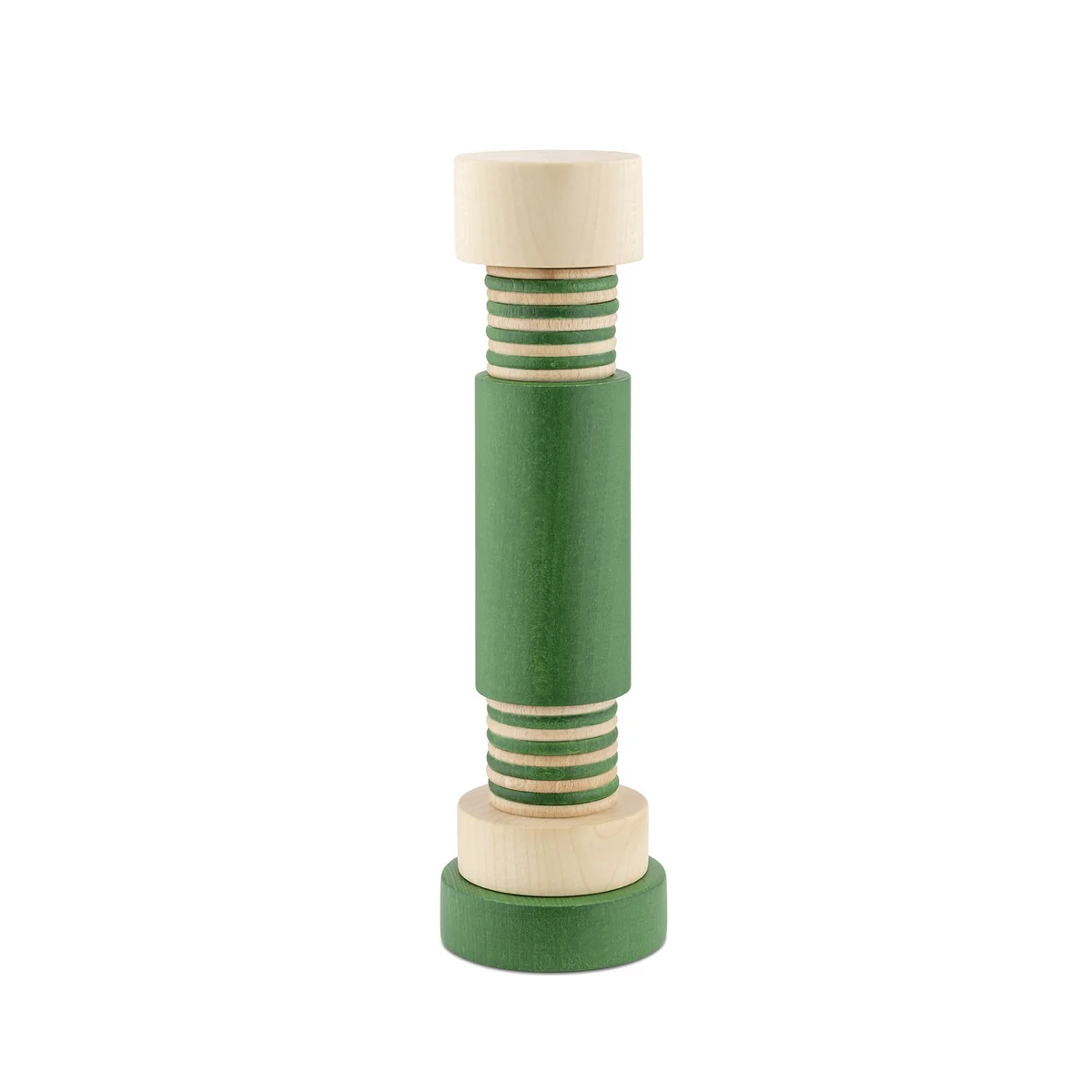 Alessi - Moulin à poivre MP0215, naturel / vert Alessi - Moulin à poivre MP0215, naturel / vert
