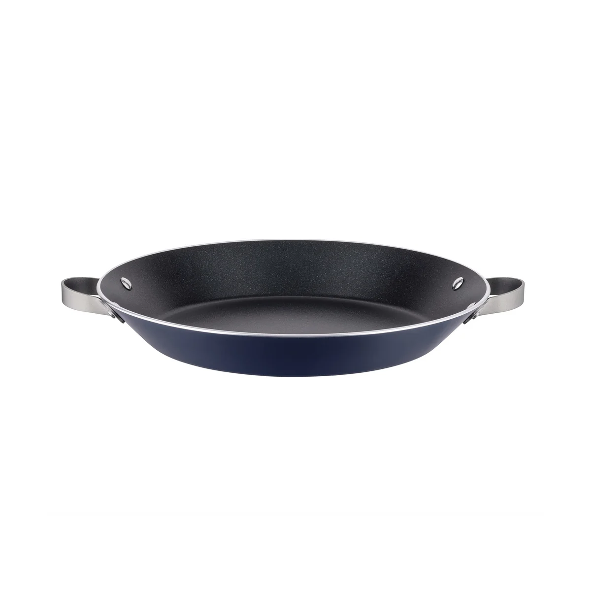 Alessi - Tama Poêle avec 2 poignées, Ø 32 cm, bleu foncé