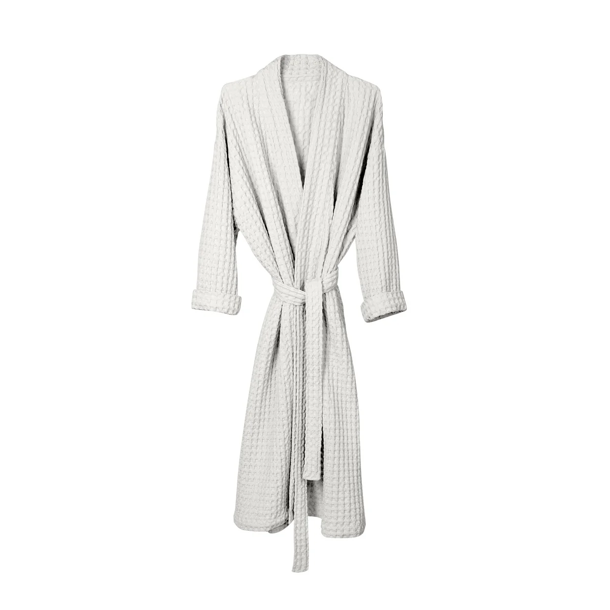 The Organic Company - Big Waffle Peignoir de bain, S / M, natural white