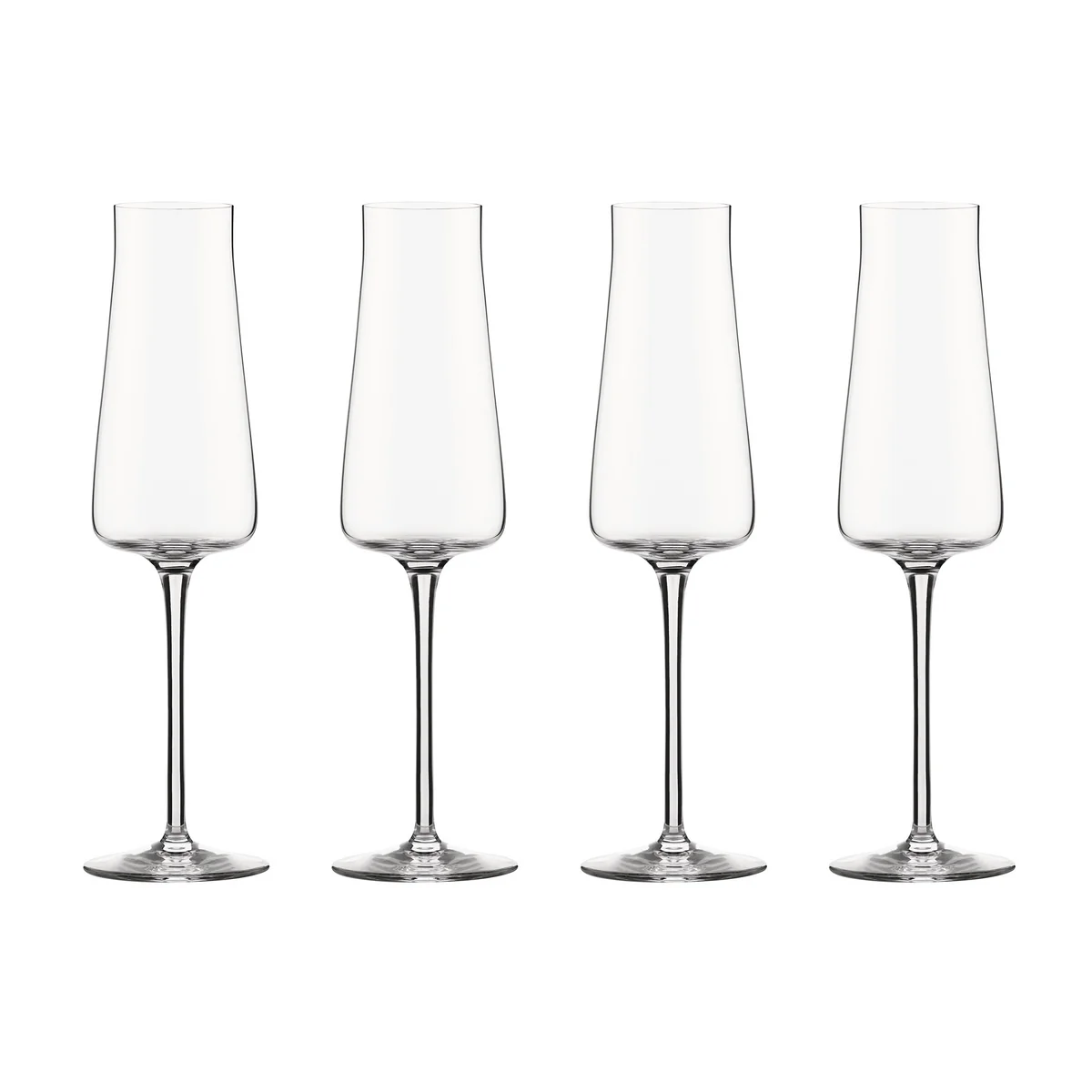 Alessi - Eugenia Flûte à champagne, transparente (set de 4)