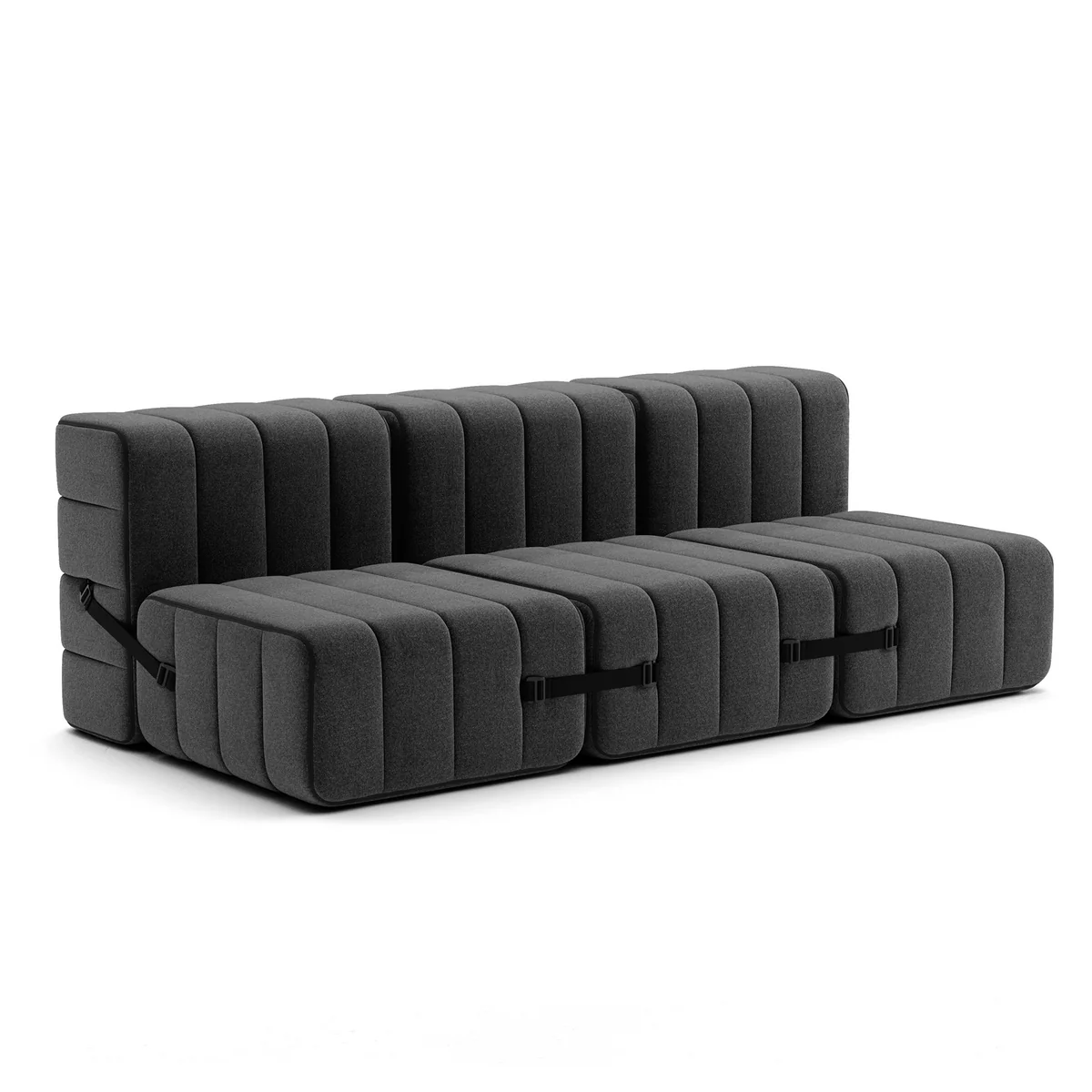 Ambivalenz - Curt Canapé Set 6, Dama - 0004 (gris foncé) Ambivalenz - Curt Canapé Set 6, Dama - 0004 (gris foncé)