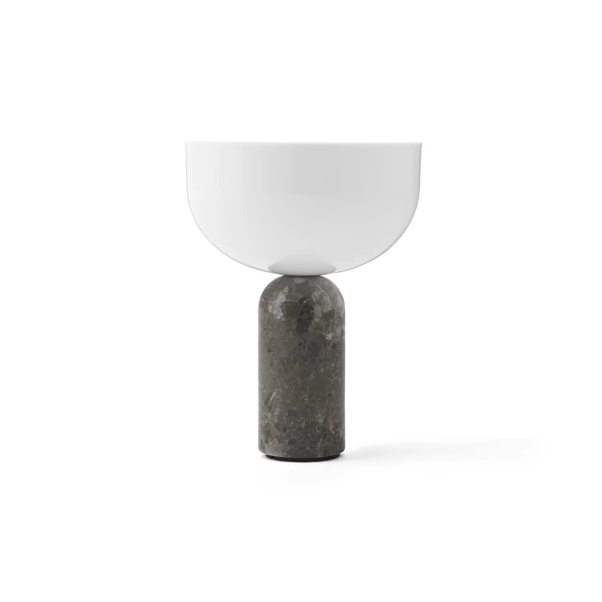 New Works - Kizu Portable LED Lampe de table avec batterie, gris du marais New Works - Kizu Portable LED Lampe de table avec batterie, gris du marais