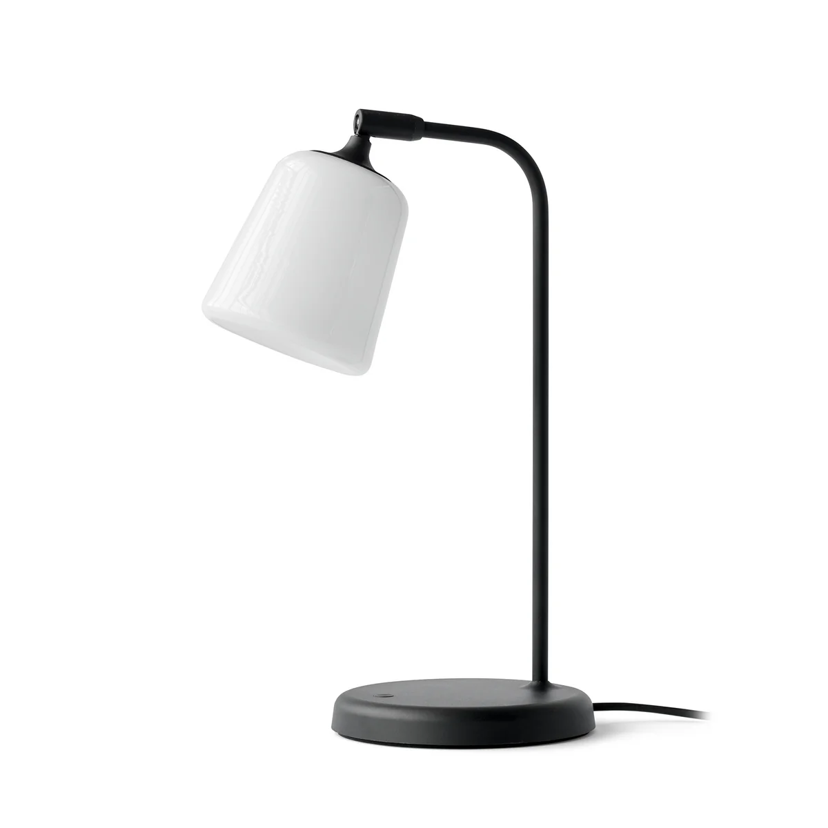 New Works - Material Lampe de bureau, verre opale
