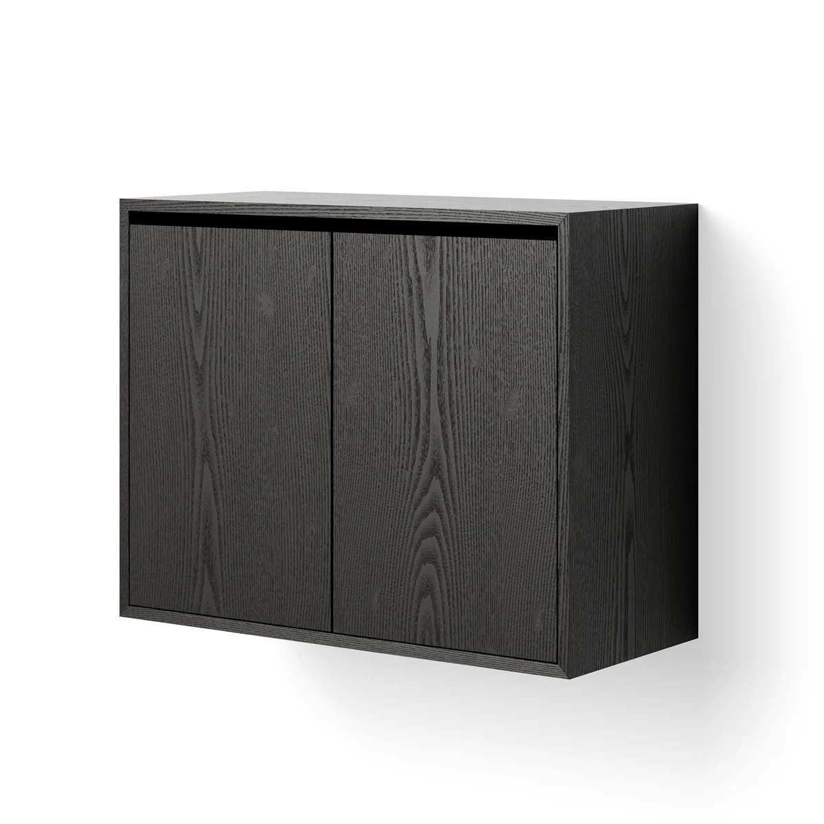 New Works - Armoire avec portes, haute, frêne noir New Works - Armoire avec portes, haute, frêne noir