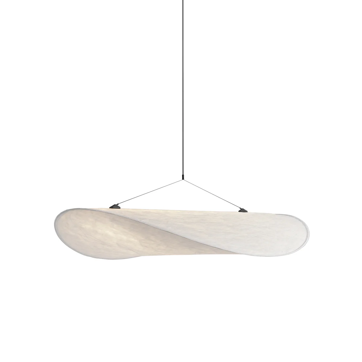 New Works - Tense LED Lampe suspendue, 90 cm, blanc