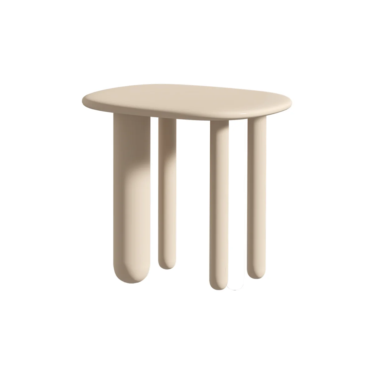 Driade - Tottori table d'appoint, H 50 cm, cream (avec 4 pieds) Driade - Tottori table d'appoint, H 50 cm, cream (avec 4 pieds)