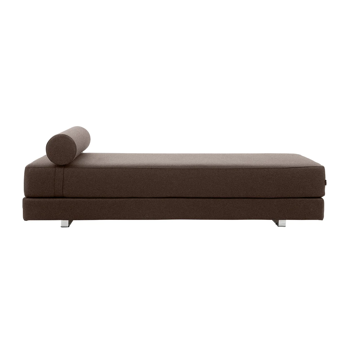 Softline - Lubi Canapé-lit avec matelas en mousse froide, moka (feutre 635), incl. traversin Softline - Lubi Canapé-lit avec matelas en mousse froide, moka (feutre 635), incl. traversin
