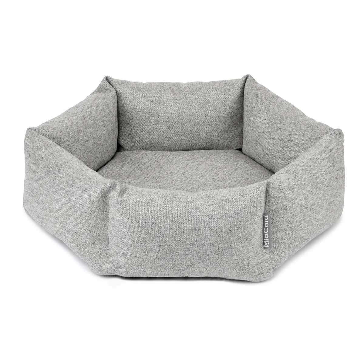MiaCara - Calma Lit pour chats Hexagon, galet
