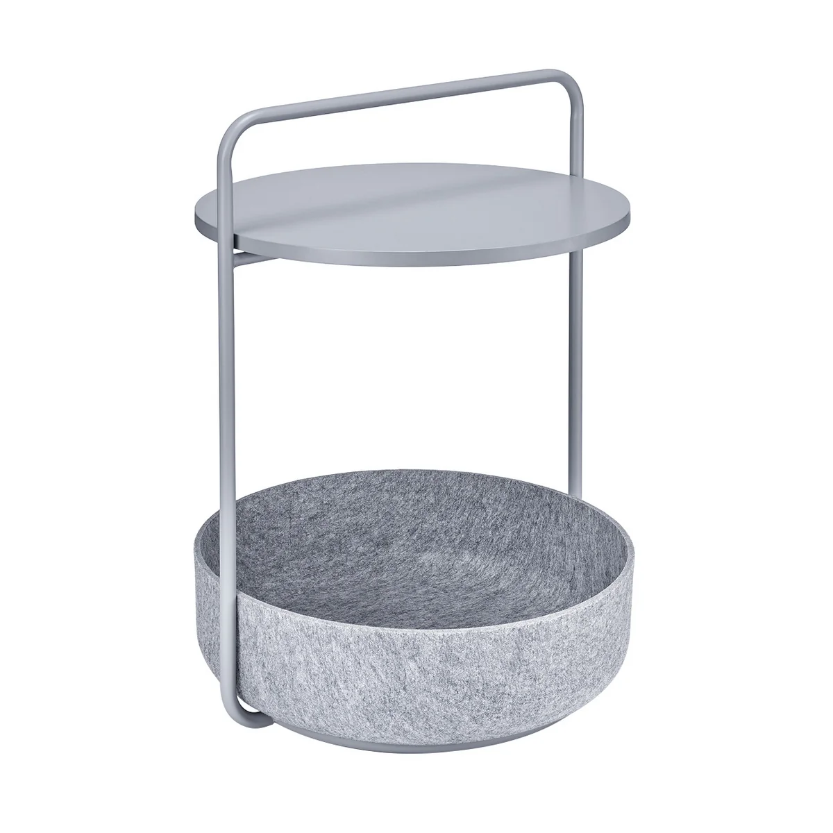MiaCara - Tavolino Table d'appoint avec panier pour chat, 50 x 50 x 62 cm, béton