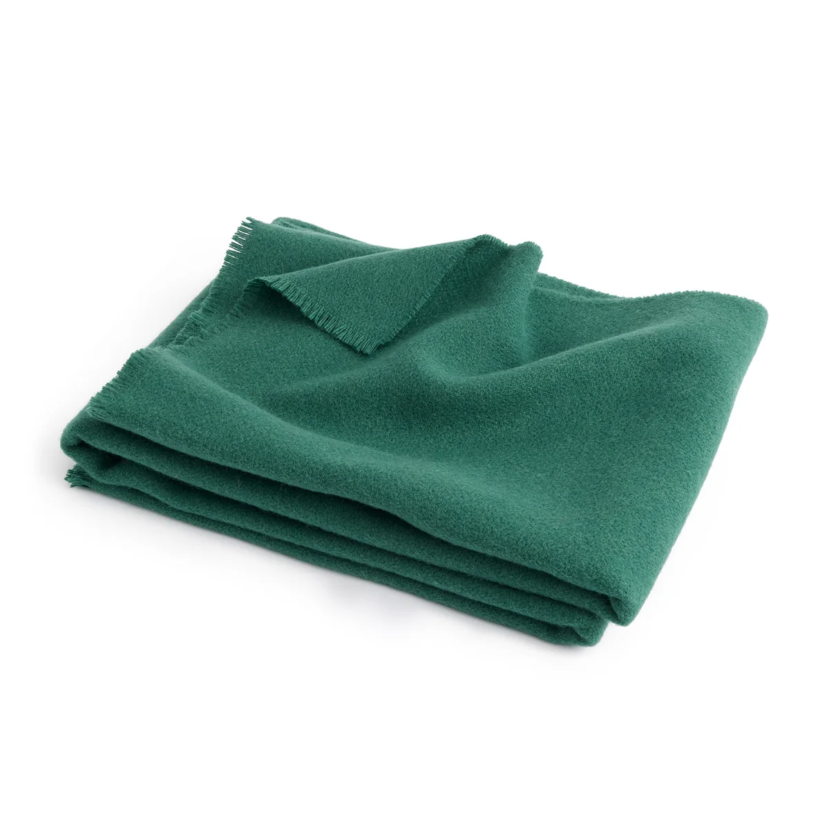 HAY - Mono couverture de laine, 130 x 180 cm, vert