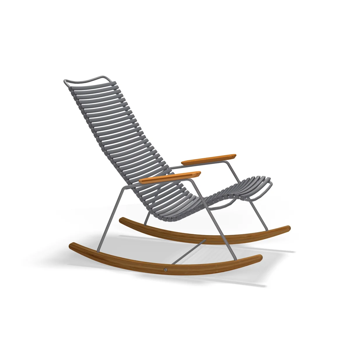 HOUE - CLICK Outdoor Rocking fauteuil à bascule, gris foncé HOUE - CLICK Outdoor Rocking fauteuil à bascule, gris foncé