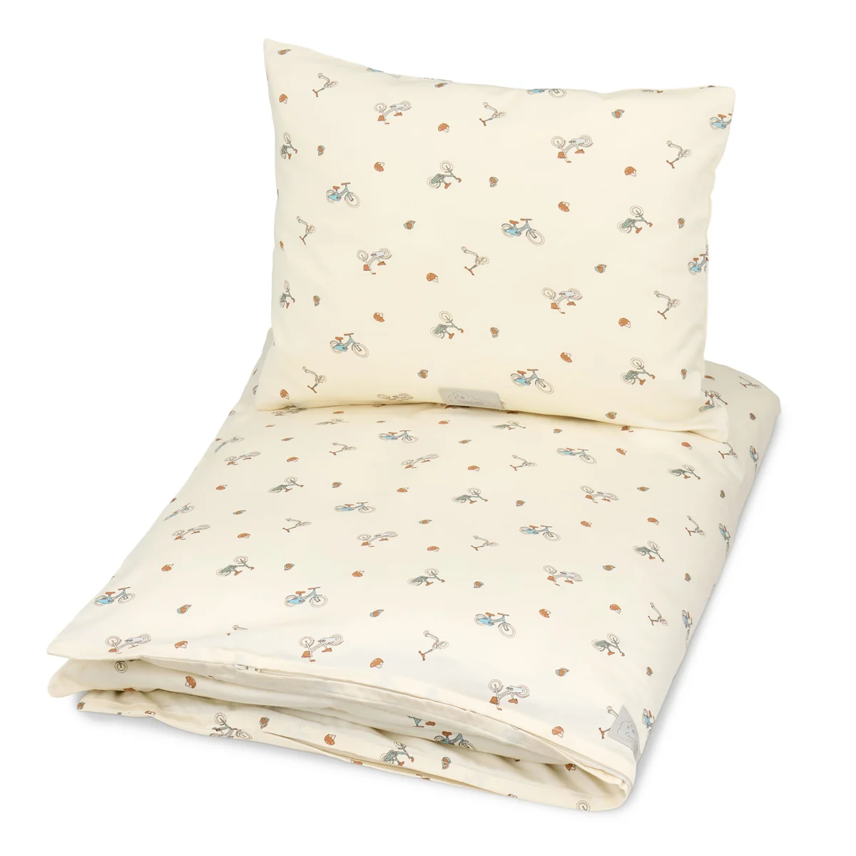 Cam Cam Copenhagen - Literie, 140 x 200, 60 x 65 cm, bicyclettes Cam Cam Copenhagen - Literie, 140 x 200, 60 x 65 cm, bicyclettes